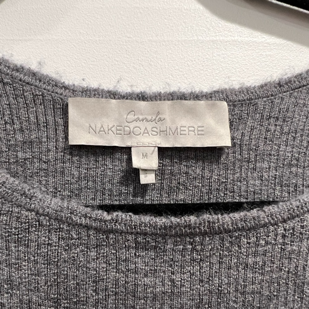 Nakedcashmere Gray Sweater View 3